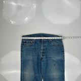 Levis 501 Jeans - 36W 30L Light Wash Cotton