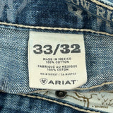 Ariat Boot Cut Jeans - 34W 32L Blue Cotton