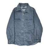 Blank Nyc Jacket - Large Blue Cotton