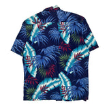 Royale Air Hawaiian Shirt - XL Blue Cotton