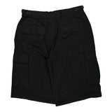 Unbranded Cargo Shorts - 34W 11L Black Cotton