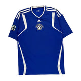 Appleton Adidas Football Football Shirt - Medium Blue Polyester