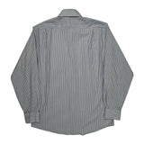 Tommy Hilfiger Striped Shirt - Medium Blue Cotton