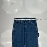 Wrangler Carpenter Jeans - 32W 34L Blue Cotton
