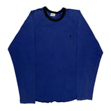Sleepwear Polo By Ralph Lauren Long Sleeve T-Shirt - Small Blue Cotton