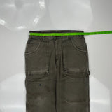 Dickies Carpenter Trousers - 32W 30L Grey Cotton