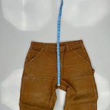 Made In USA Carhartt Double Knee Carpenter Pants - 33W 30L Brown Cotton
