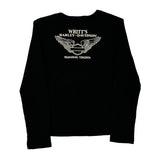 Whitt'S Harley-Davidson Manassas, Virginia Harley Davidson Graphic Long Sleeve T-Shirt - XL Black Cotton