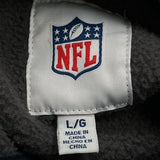 Chicago Bears Nfl Hoodie - Large Navy Cotton