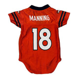 Age 3-6 Months Broncos Nfl Football Bodysuit - 4XS Orange Polyester
