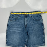 Carpenter Wrangler Denim Shorts - 37W 10L Blue Cotton