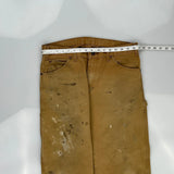 Dickies Carpenter Trousers - 34W 31L Brown Cotton