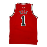 Chicago Bulls Adidas Nba Jersey - Medium Red Polyester
