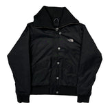 The North Face Bomber Jacket - XL Black Cotton Blend