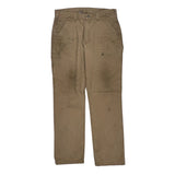 Carhartt Carpenter Trousers - 34W 34L Brown Cotton