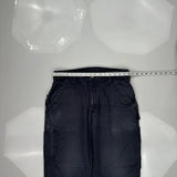 Carhartt Carpenter Pants - 32W 32L Navy Cotton