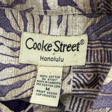 Cooke Street Floral Hawaiian Shirt - Medium Beige Cotton