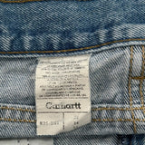 Carhartt Denim Shorts - 32W 9L Light Wash Cotton