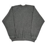 90'S Blank Made In USA Fruit Of The Loom Sweatshirt - XL Grey Cotton Blend