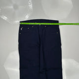 Carhartt Carpenter Trousers - 32W 32L Navy Cotton