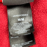 The North Face Fleece - Medium Red Polyester