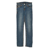 True Religion Skinny Jeans - 28W US 2 Blue Cotton
