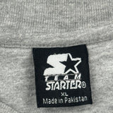 Starter College T-Shirt - XL Grey Cotton