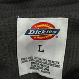 Dickies Hoodie - Large Black Cotton Blend