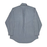 Ralph Lauren Striped Shirt - Large Blue Cotton