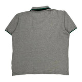 Champion Polo Shirt - Large Grey Cotton