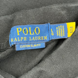 Polo By Ralph Lauren Slim Fit Polo Shirt - Large Black Cotton