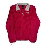 The North Face Fleece Jacket - Medium Pink Polyester