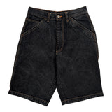 Bx Graphic Denim Shorts - 36W 12L Black Denim
