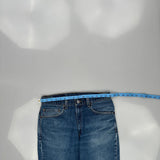 Levis Jeans - 31W 25L Blue Cotton