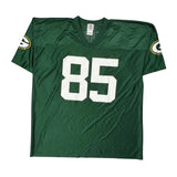 Green Bay Packers Logo 7 Football Football Jersey - 2XL Green Polyester