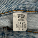 Levis 550 Jeans - 34W US 12 Light Wash Cotton