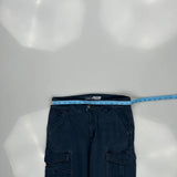 Carhartt Carpenter Trousers - 32W 32L Blue Cotton