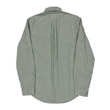 Ralph Lauren Striped Shirt - Medium Green Cotton
