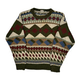 Unbranded Sweater - Medium Green Cotton