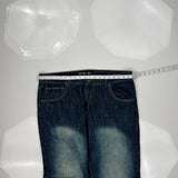 Brooklyn Express Hip Hop Jeans - 38W 34L Dark Wash Cotton