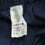 Carhartt Cargo Trousers - 31W 30L Blue Cotton Blend