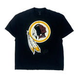Washington Redskins Reebok Nfl T-Shirt - 2XL Black Cotton