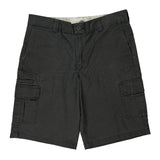 Dickies Cargo Shorts - 36W 12L Grey Cotton Blend