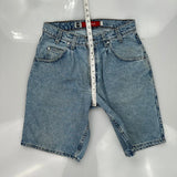 Levis Denim Shorts - 30W 9L Light Wash Denim