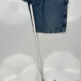 Wrangler Denim Shorts - 36W 10L Blue Cotton