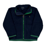 Age 18 Months Polo By Ralph Lauren Fleece Jacket - 3XS Green Polyester