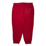 True Religion Joggers - 2XL Red Cotton