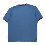Tommy Hilfiger Striped Polo Shirt - 2XL Blue Cotton