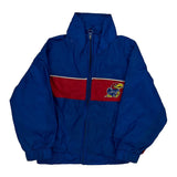 Age 2 Kansas Jayhawks Collegiate College Jacket - XS Blue Nylon
