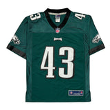 Philadelphia Eagles Nfl Nfl Football Jersey - Small Green Polyester